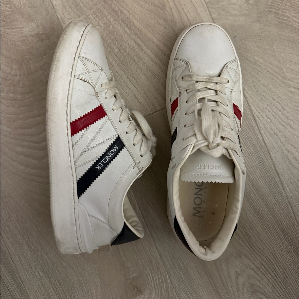 Moncler Red & White Everyday Sneaker